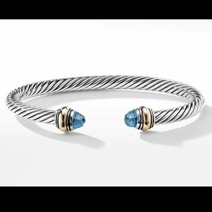 two L👀K cable yurman like bangles